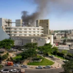 i-was-in-bed-lying-down-the-ceiling-collapsed-at-the-location-of-an-iranian-strike-on-an-israeli-hospital